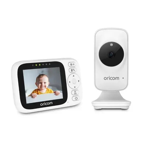 Oricom SC340 3.2" Video Baby Monitor with LCD Display and Digital Pan Zoom | Baby Bunting AU