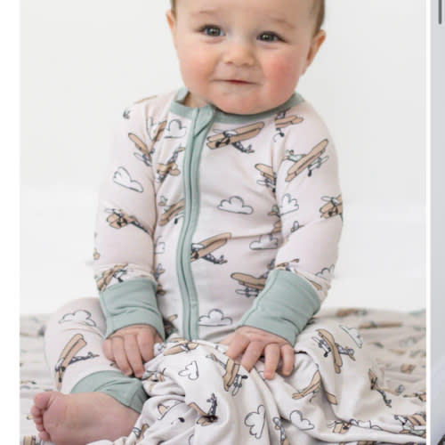 PLANE FUN DREAM ROMPER