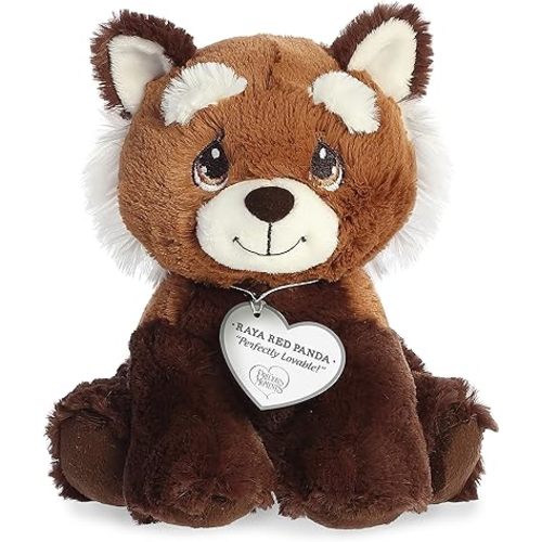Aurora® Inspirational Precious Moments™ Raya Red Panda Stuffed Animal - Cherished Memories - Enduring Comfort - Brown 8.5 Inches