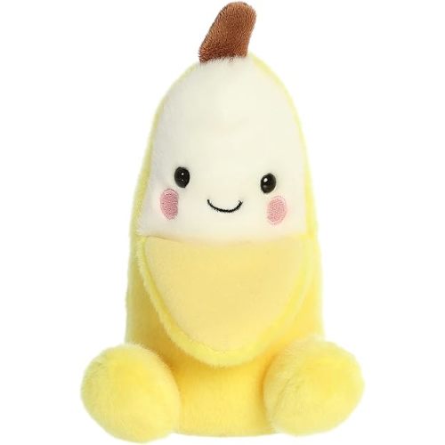Aurora® Adorable Palm Pals™ Gwen Banana™ Stuffed Animal - Pocket-Sized Play - Collectable Fun - Yellow 5 Inches