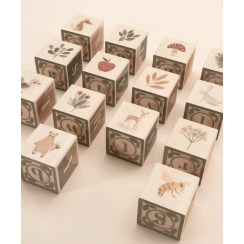 Watercolor ABC Blocks