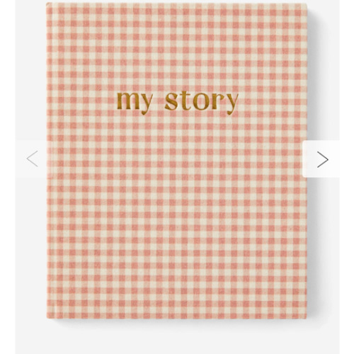 Baby milestone book