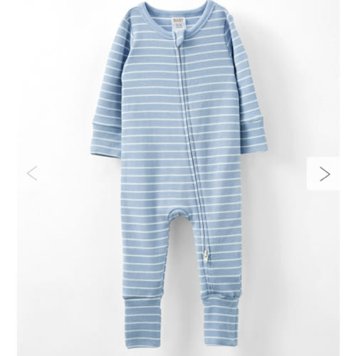 The Billie Long Sleeve Rib Romper