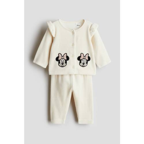 2-piece Cotton Velour Set