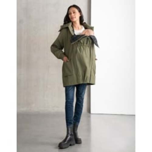 Kehlani | Belted Maternity Utility Jacket