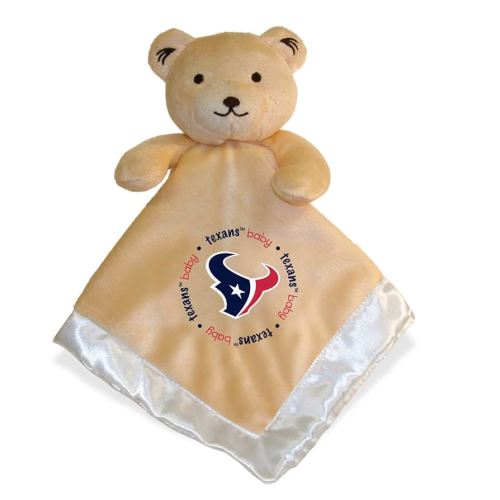 MasterPieces - NFL Baby Security Blanket, Bear Snuggle Toy for Newborn Boy Girl Unisex, Stuffed Animal, Officially Licensed Houston Texans Football