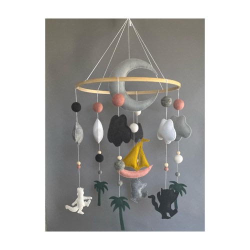 Wild Things Baby Mobile Nursery Decor