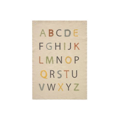 Wall Hanger Color ABC | Wandteppich, Abc, Lorena canals teppich