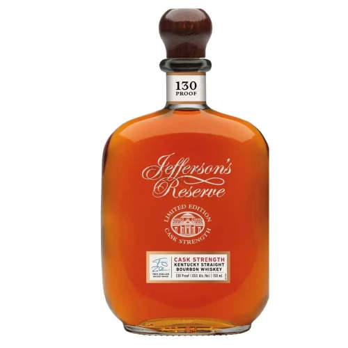 Jefferson’s Reserve Limited Edition Cask Strength Bourbon 130 Proof