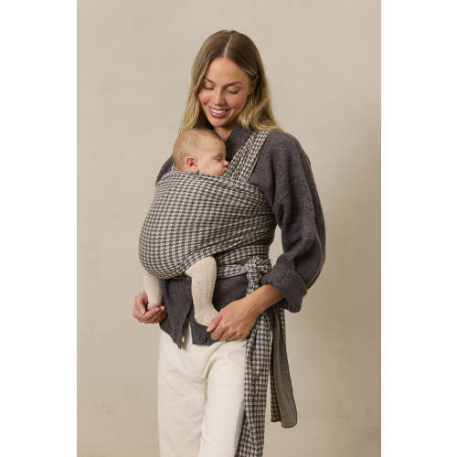 Stormy Houndstooth Wrap