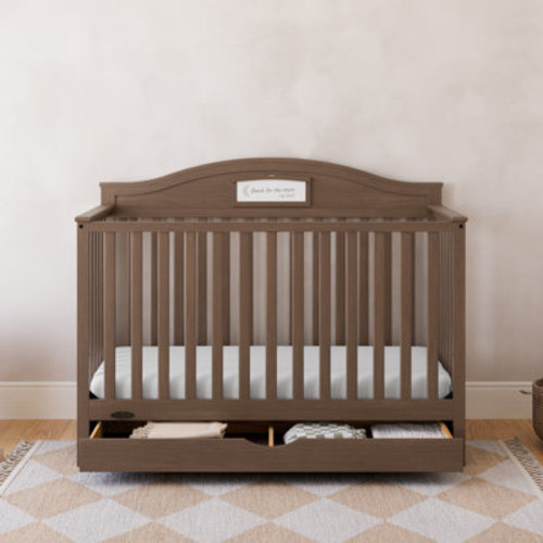 Graco Story Customizable 5-In-1 Convertible Crib With Drawer & Reviews | Wayfair