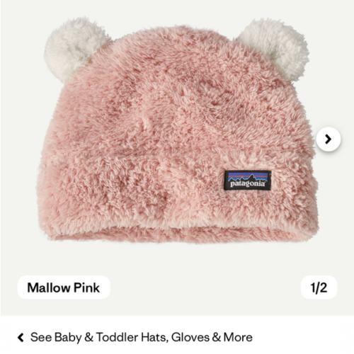 Patagonia Baby Furry Friends Fleece Hat