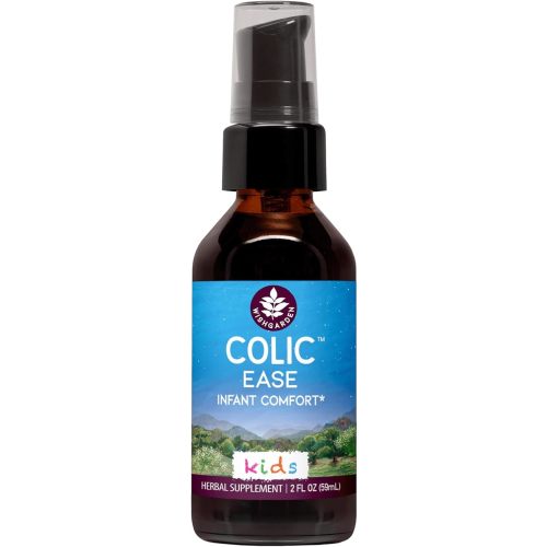 WishGarden Herbs Colic Ease for Infants - Natural Herbal Colic Relief for Newborns, Infant Gas Relief Drops Soothes Baby Gas Bubbles Quickly, More Effective Than Gripe Water for Infants, 2oz Drops