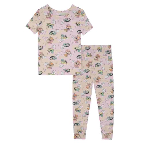 Character Toddler Viscose Unisex 2-Piece Pajama Set, Sizes 12M-5T