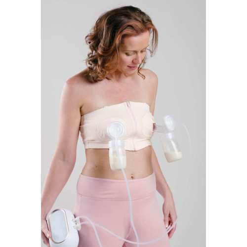 Adjustable Size Hands Free Pumping Bra – Simple Wishes