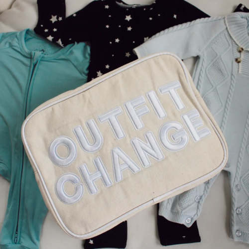 Outfit Change - XL Canvas Bag