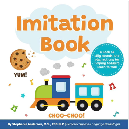 Imitation Book: Interactive & Fun Learn to Talk Board Book