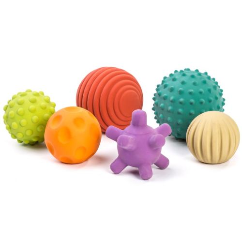 Miniland Educational Sensory Balls, Set Of 6