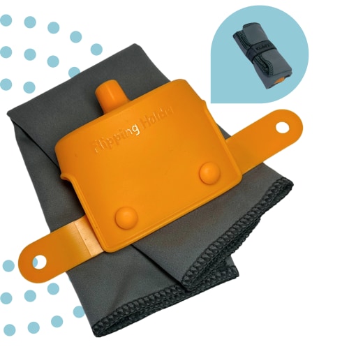 Spill-Proof Sip Top for Classic Flipping Holder