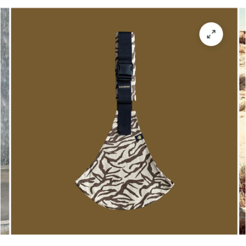 Toddler Carrier Zebra print | Wildride – Wildride USA
