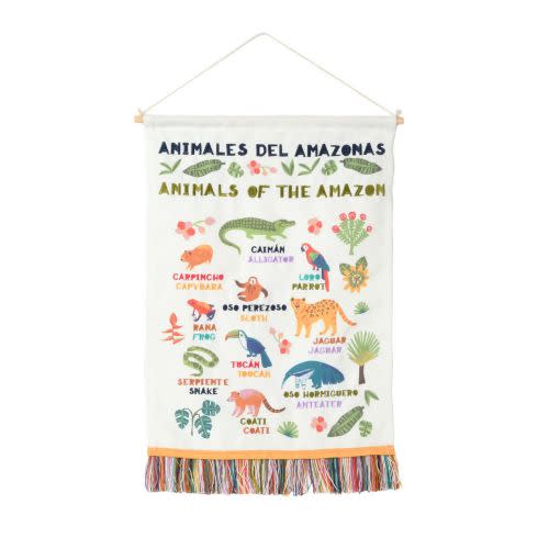 The Big One® Animals of the Amazon Tapestry Wall Decor