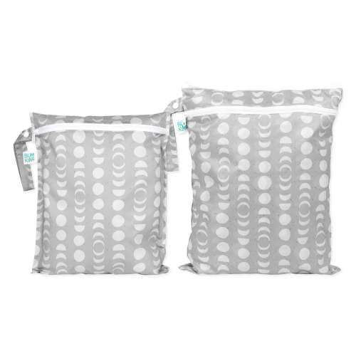 Wet Bag + Wet/Dry Bag Set: Lunar Phase