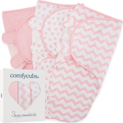 Easy Swaddle Blankets - Pack of 3