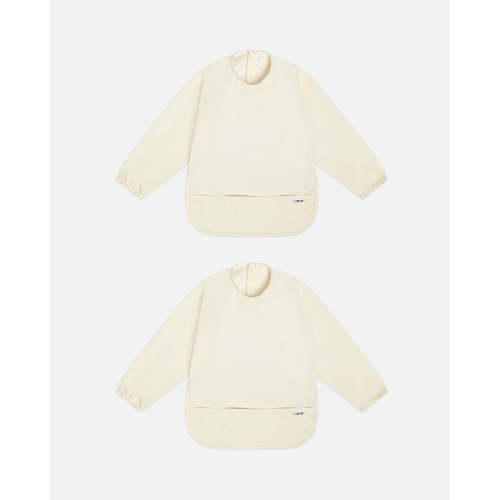 Smock Bib - Oatmeal / 2 Pack