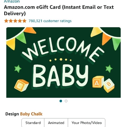 Amazon.com: Amazon eGift Card - Baby Chalk: Gift Cards