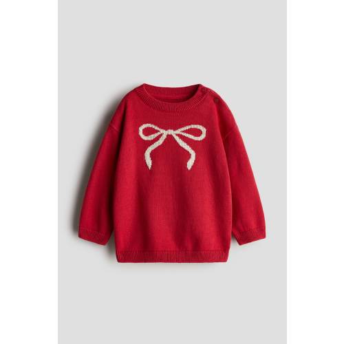 JACQUARD-KNIT SWEATER
