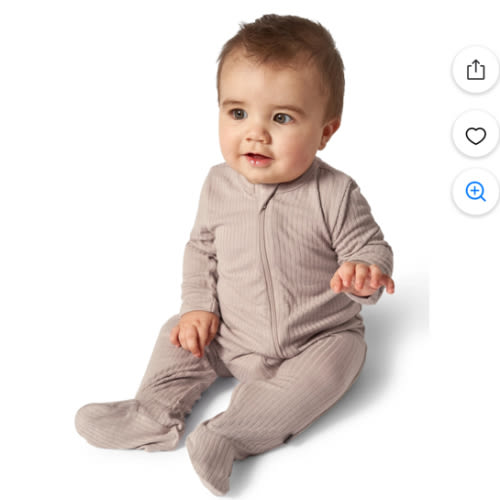 Modern Moments by Gerber Baby Neutral Super Soft Sleep N´Play With Mitten Cuff
