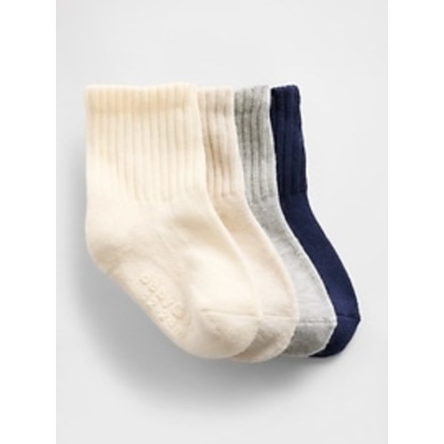 Baby & Toddler Slouchy Crew Socks (4-Pack) | Gap