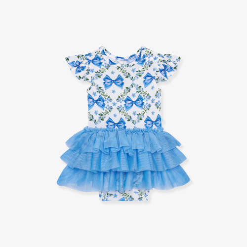 Emersyn Tulle Bodysuit Dress