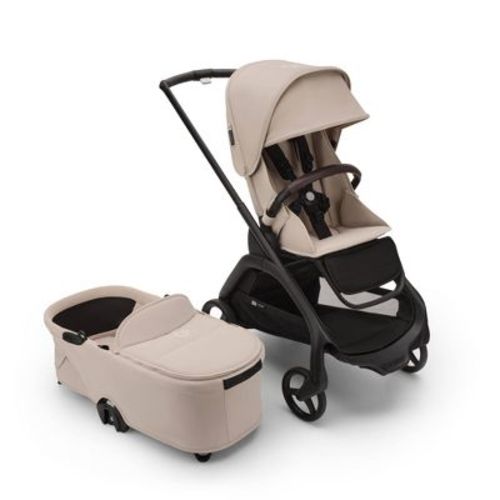 Bugaboo Dragonfly Easy Fold Full Size Stroller With Bassinet - Taupe