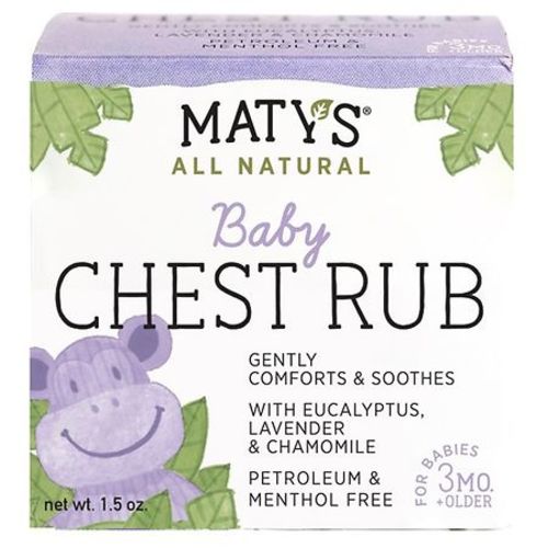 Maty's All Natural Baby Chest Rub