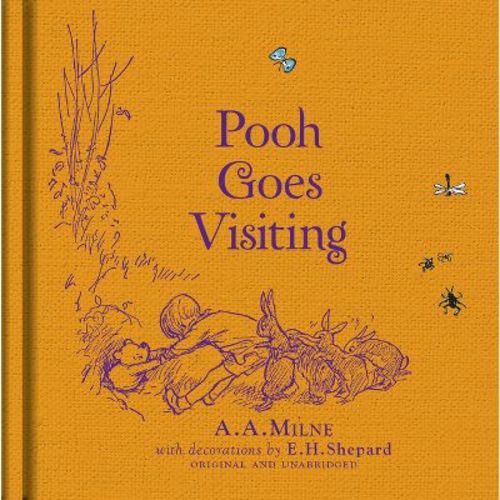 Winnie-The-Pooh: Pooh Goes Visiting - by A A Milne (Hardcover)