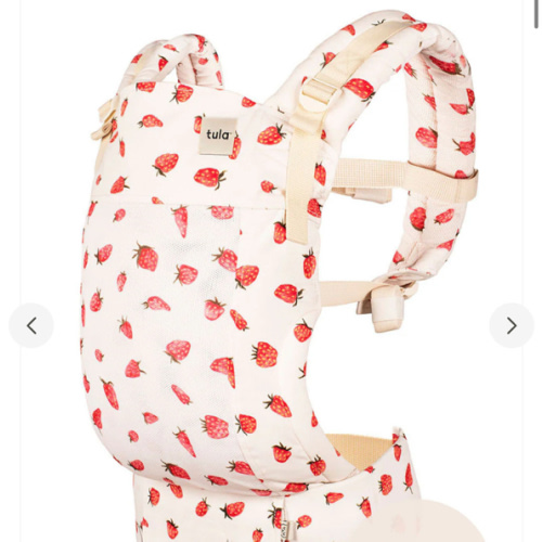 Strawberry - Mesh Free-to-Grow Baby Carrier – Baby Tula US