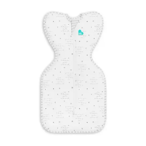 Love To Dream Swaddle Up You Are My 0.2 Tog White Size Small | Baby Bunting AU