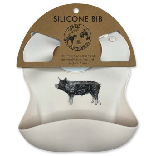 Cream Pork Cuts Bib – Cowkid Clothing Company