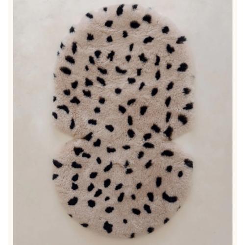 The Pram Puff | Biscuit Leopard – Mini Motif