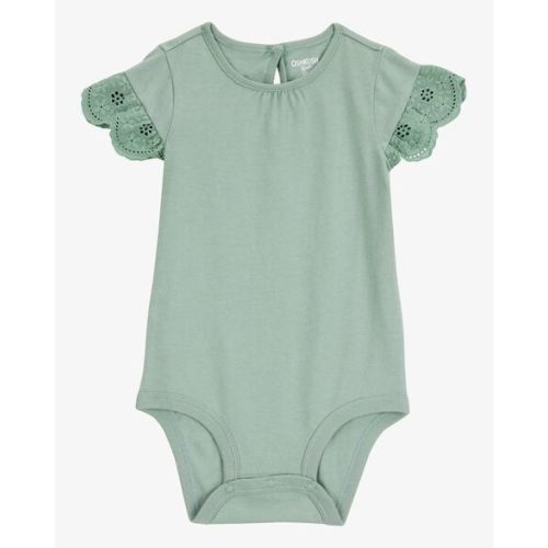 Baby Short-Sleeve Flutter Sleeves Bodysuit - OshKosh | Carter's