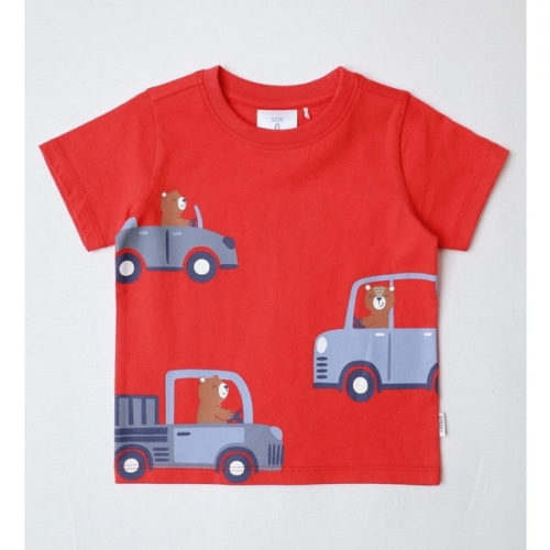Essential Driving Bears T-shirt in Red