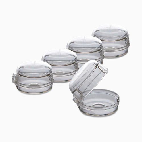 Stove Knob Covers (5 Pack) - Clear
