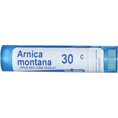 Boiron Arnica Montana 30C Pellets Pain Relief Medicine, White, 80 Count
