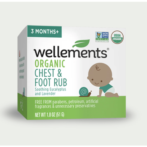 Organic Chest & Foot Rub: Baby Soothing Relief
