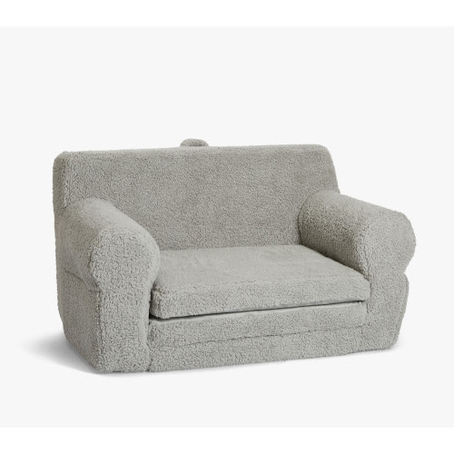 Anywhere Sofa Lounger®, Gray Sherpa