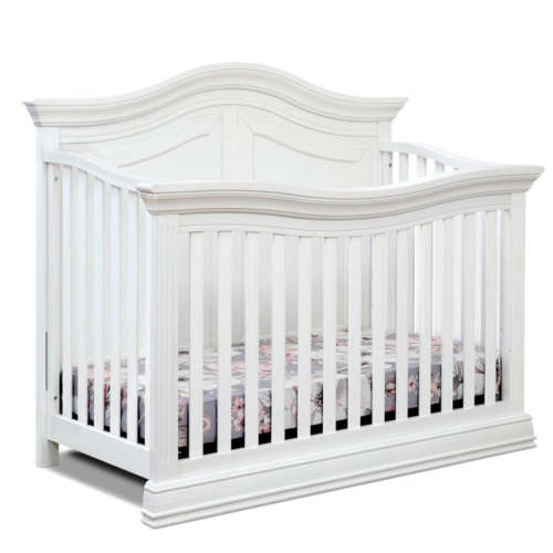 Sorelle Furniture Providence 4-in-1 Convertible Crib in Vintage White