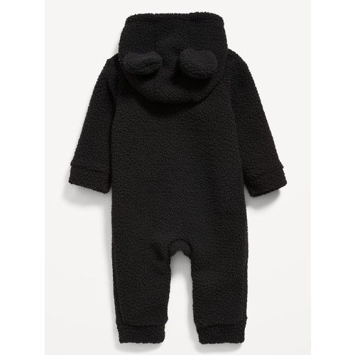 Disney© Mickey Mouse Sherpa Hooded One-Piece for Baby