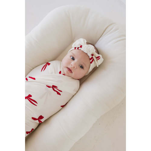 Bamboo Swaddle | Ribbons & Bows