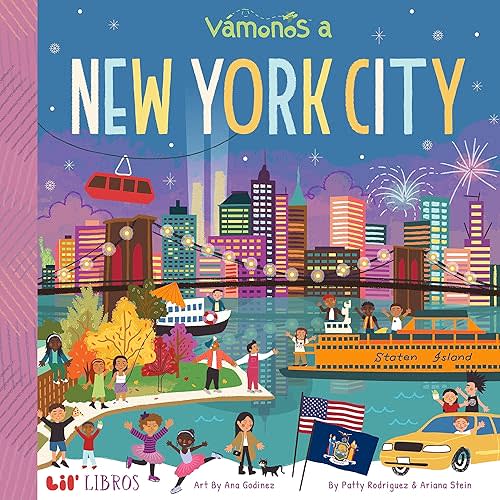 VÁMONOS: New York City (Vamanos a) (English and Spanish Edition) Board book – August 15, 2023